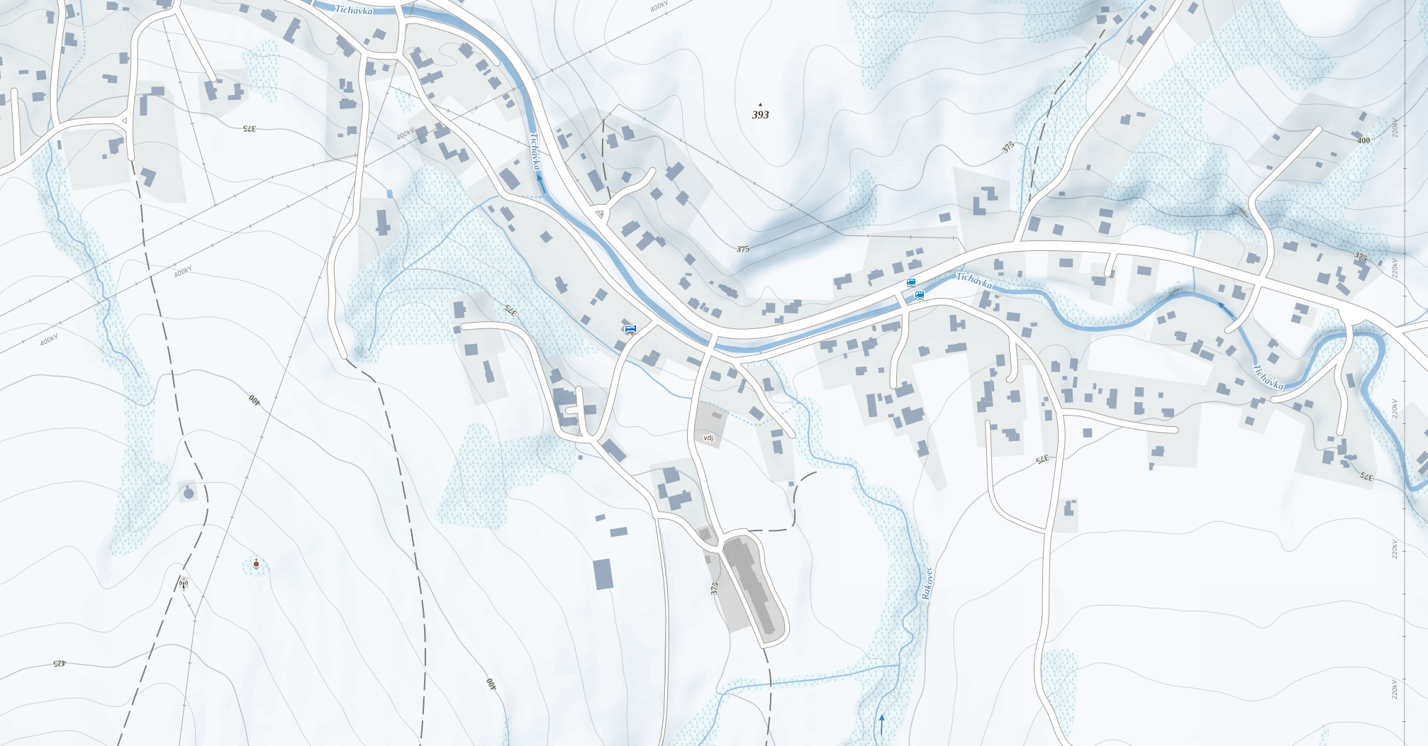 Map location